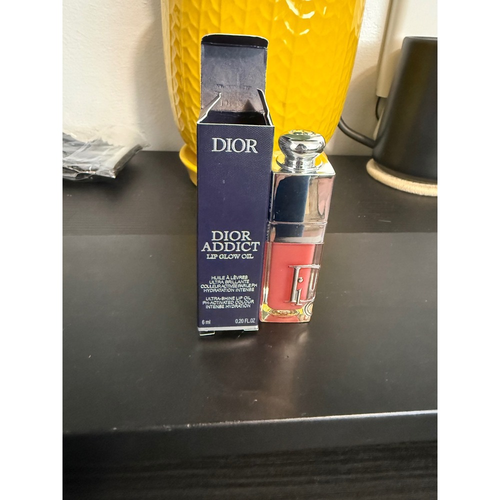 Dior Addict Lip Glow Oil 012 Rosewood Ultra-Shiny Nourishing Lip Oil 6ml 0.20oz